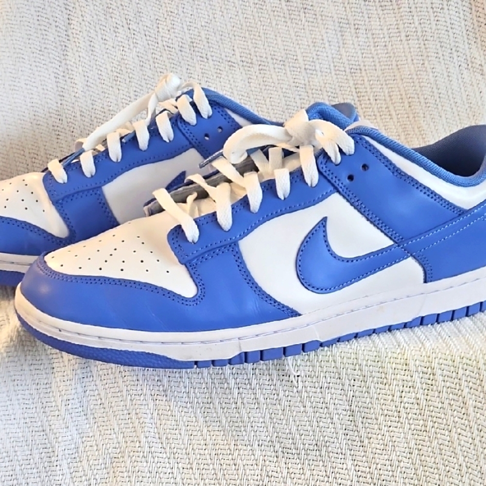 Nike Blue and White Sneakers